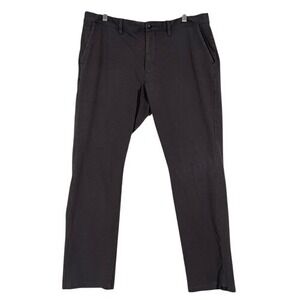 Good Man‎ Brand Stretch Chino Pants Grey Soft Flex Comfortable Size 38